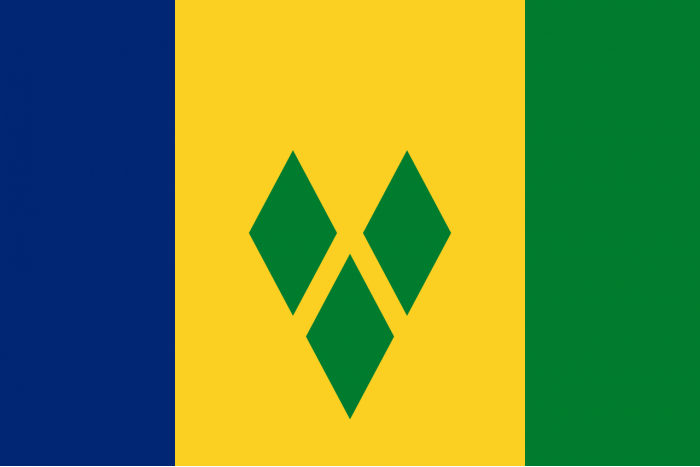 Steag Sfantul Vincent si Grenadine