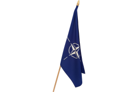 Steag NATO 135x90cm cu Lance ALUMINIU - EXTERIOR